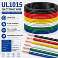 UL1015 Hook-Up Wire, PVC Insulated,105℃, 600V, 10Awg Lead Wire
